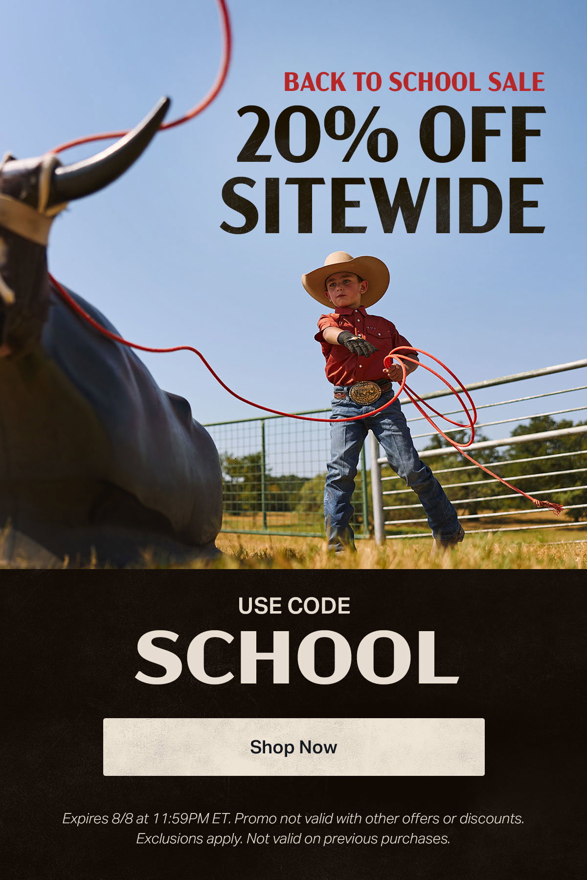 Back to School Sale