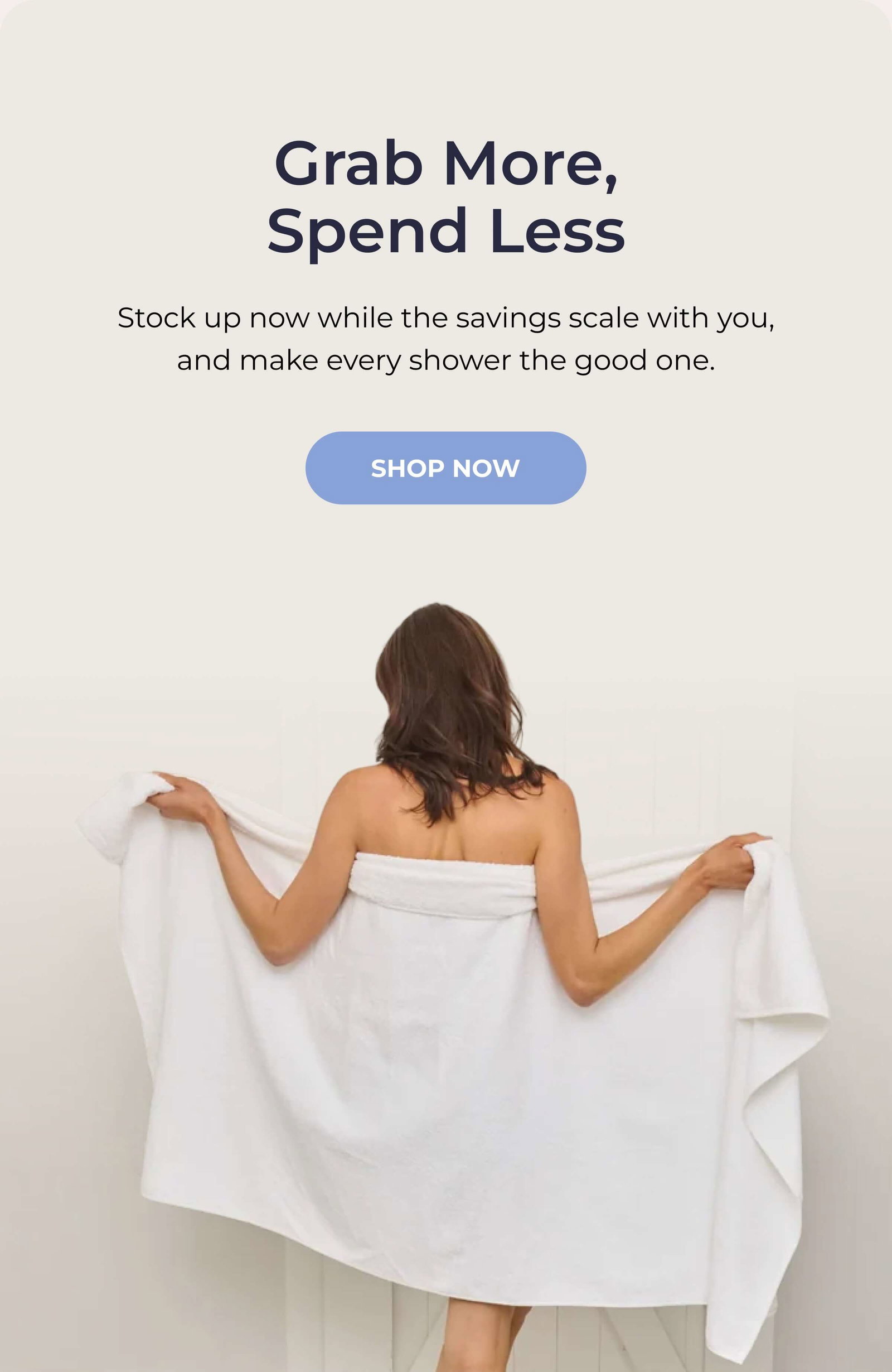 Grab More, Spend Less