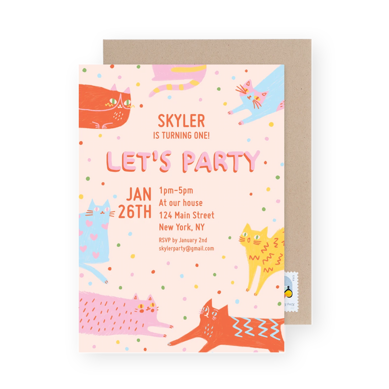 Kids' Party Invitations