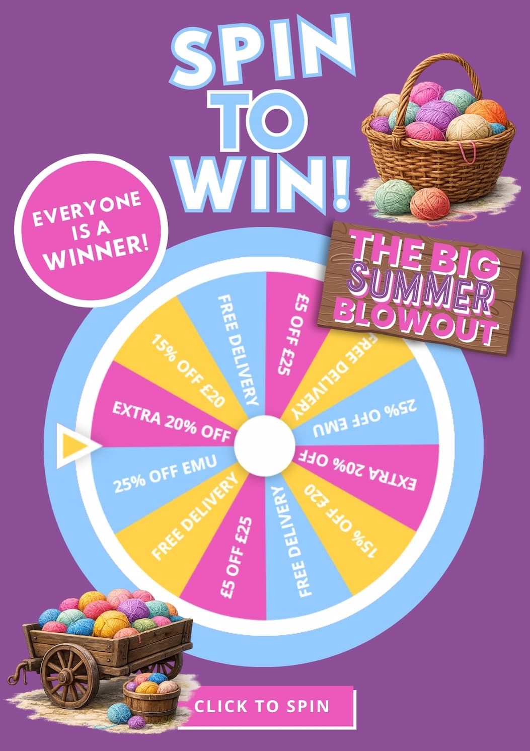 Big Summer Spin To Win