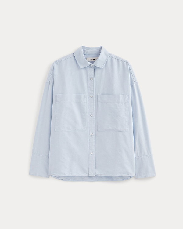 Image | The Boxy Oxford | Light Blue