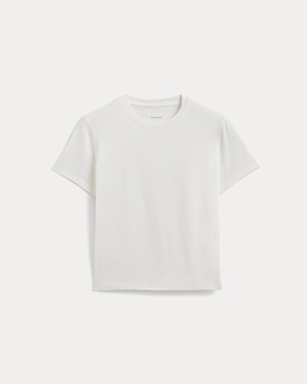 Image | The Box-Cut Tee in Essential Cotton | White