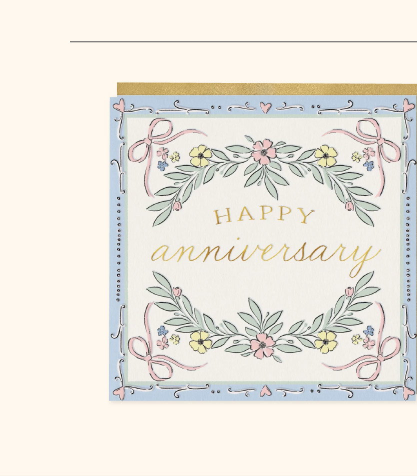 REGAL ANNIVERSARY CARD