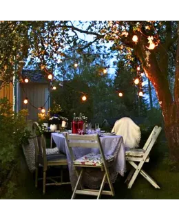 Garden Lights Partylights 10m/ 10 kpl, pallovalot