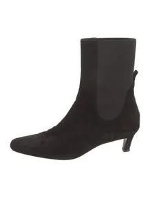Suede Sock Boots
