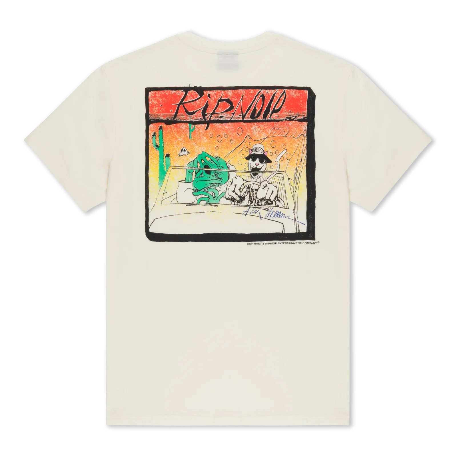 Image of Drive Thru Tee (Bone)
