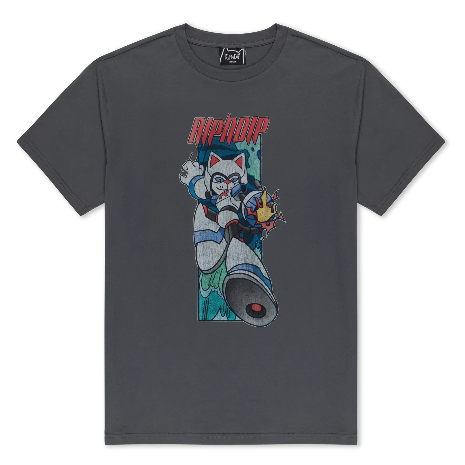 Image of Rokkunerm Tee (Charcoal)