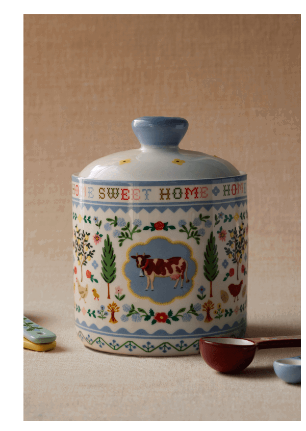 Porcelain Canister
