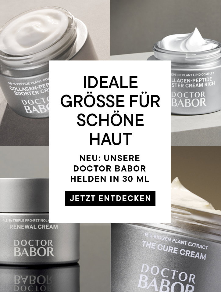 NEU: DOCTOR BABOR Cremes in 30 ml