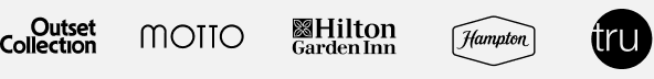Outset Collection | Motto | Hilton Garden Inn | Hampton | Tru