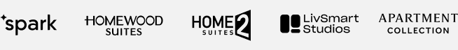 Spark | Homewood Suites | Home2Suites | LivSmart Studios | Apartment Collection