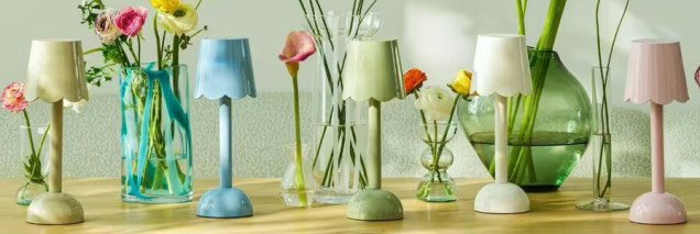 Scallop Rechargeable LED Lamp