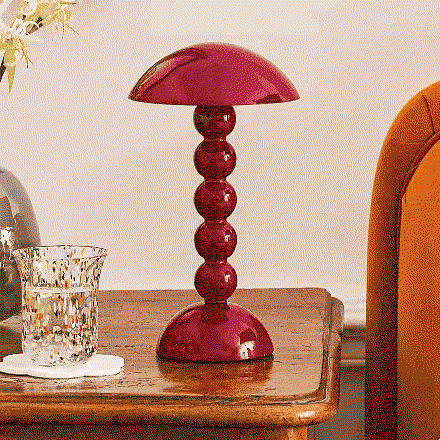 Rechargeable Bobbin Lacquer LED Lamp