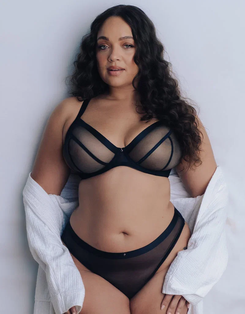 Curvy Kate Lightstyle Plunge Bra Black