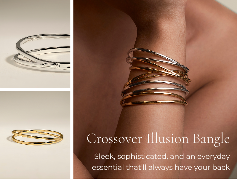 Crossover Illusion Bangle