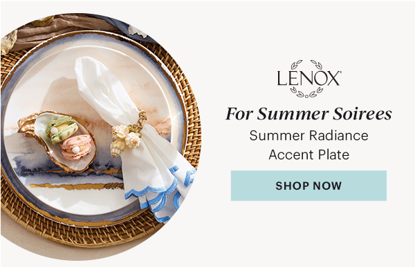 LENOX  For Summer Soirees  Summer Radiance Accent Plate  [SHOP NOW]