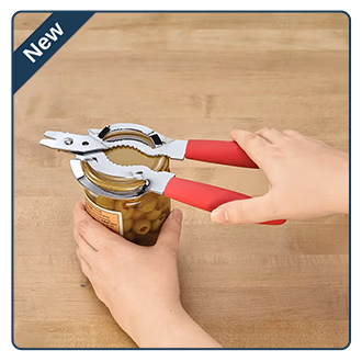 2-Pc. Easy-Grip Jar Opener and Can Opener Set by Chef's Pride™
