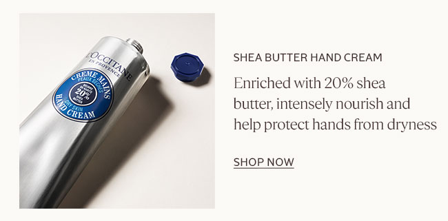 SHEA BUTTER HAND CREAM | YOUR SUMMER HANDBAG ESSENTIAL ​| FROM BEACH DAYS TO WEEKEND ESCAPES, OUR SOFTENING HAND CREAMS​ ARE PERFECTLY SIZED TO KEEP HANDS SOFT, COMFORTED AND BEAUTIFULLY SCENTED WHEREVER SUMMER TAKES YOU | SHOP NOW