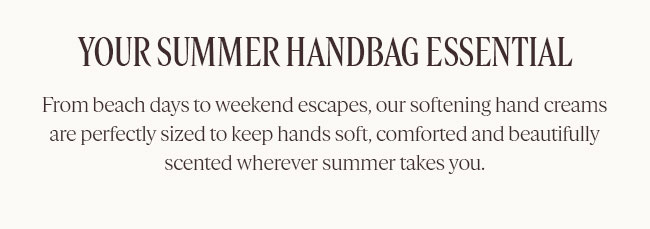 YOUR SUMMER HANDBAG ESSENTIAL