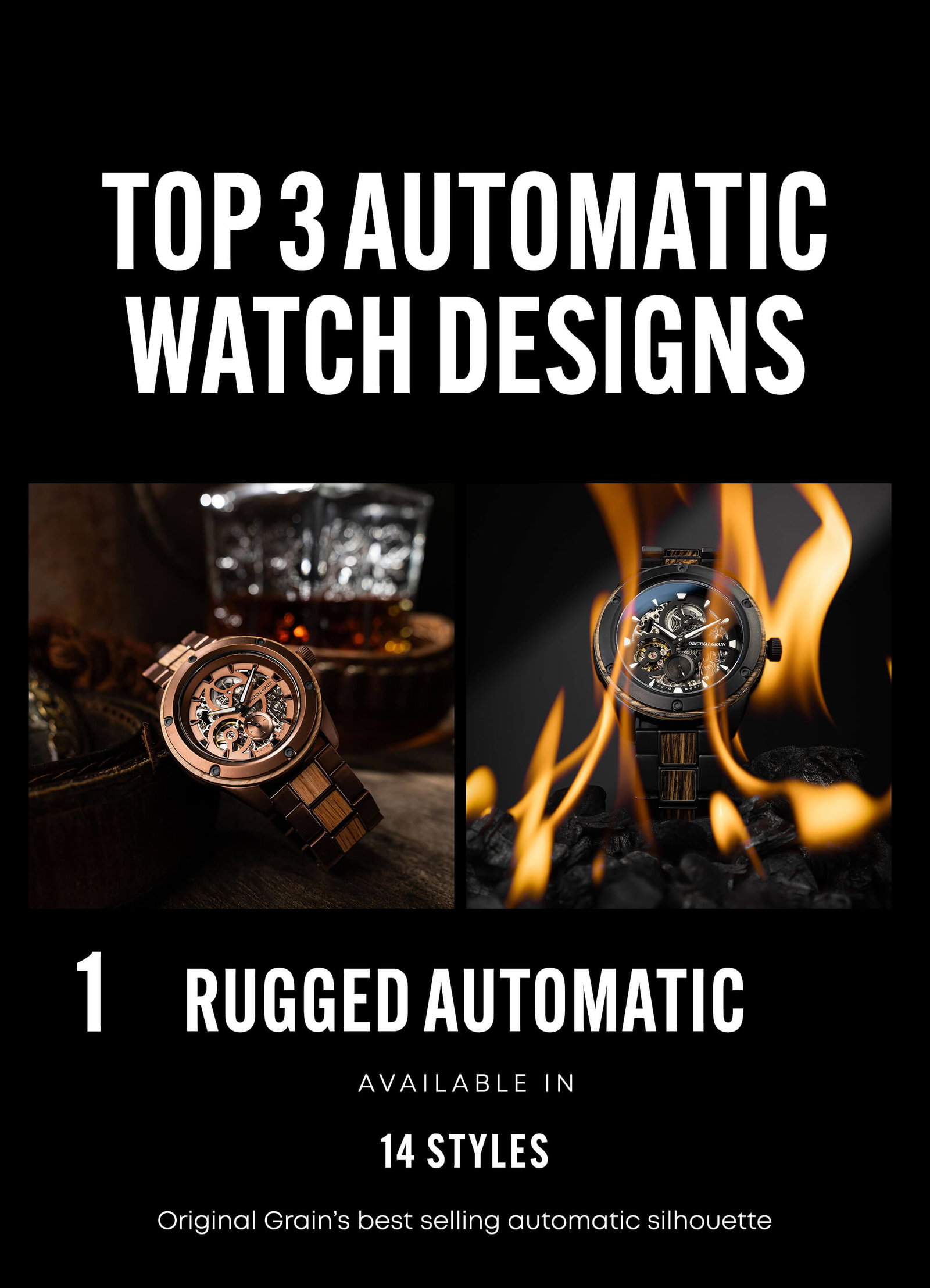 Top 3 Auto Watch Designs 