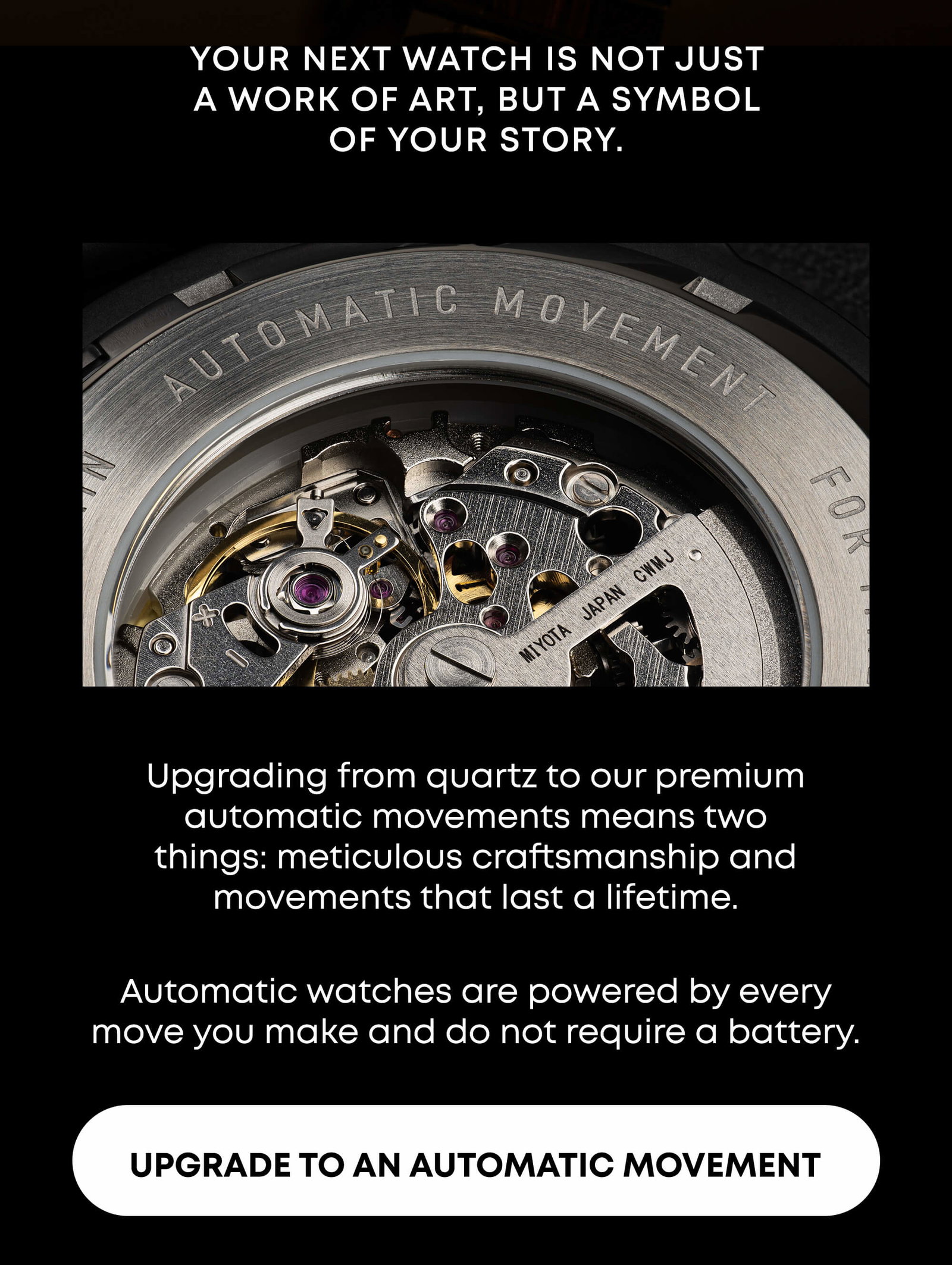 Your next watch is not just a work of art