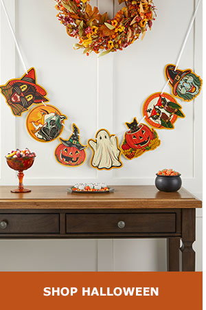 Shop Halloween. Vintage Halloween Paper Garland