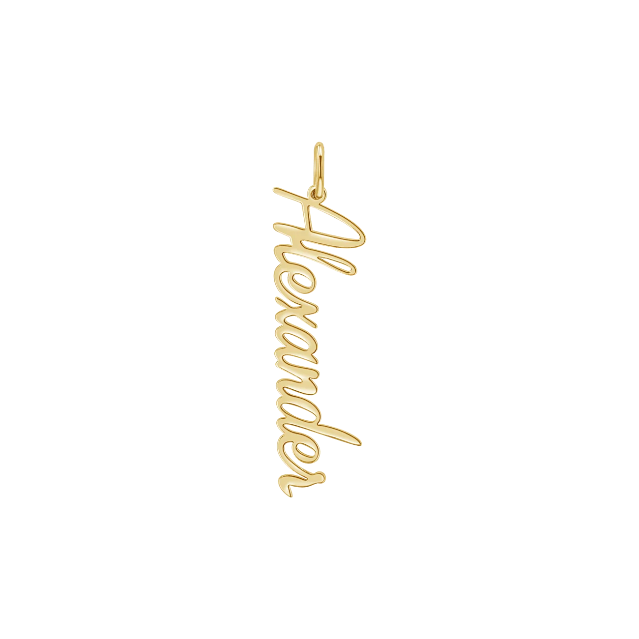 Image of Vertical Script Name Charm