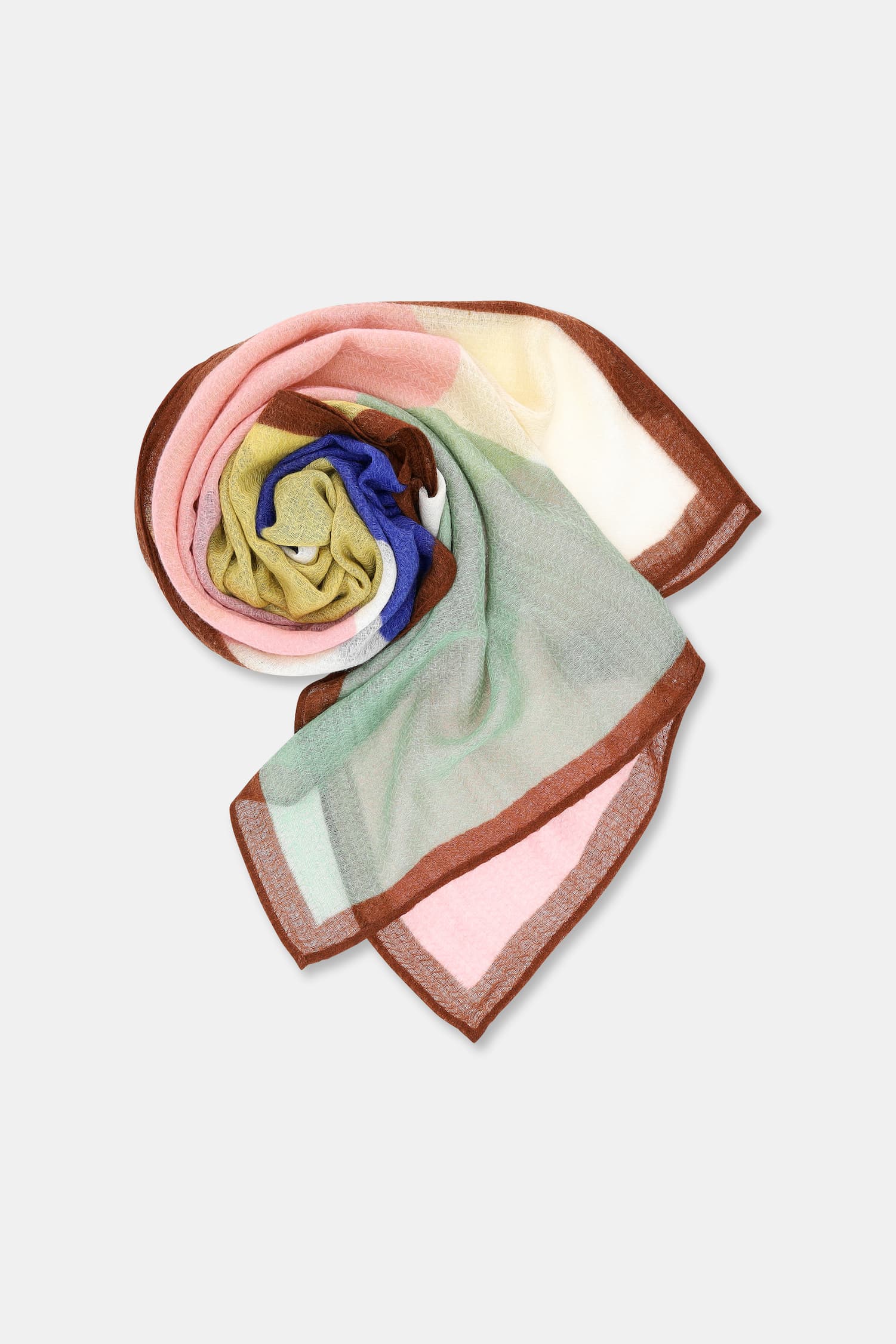 Multicolor sjaal