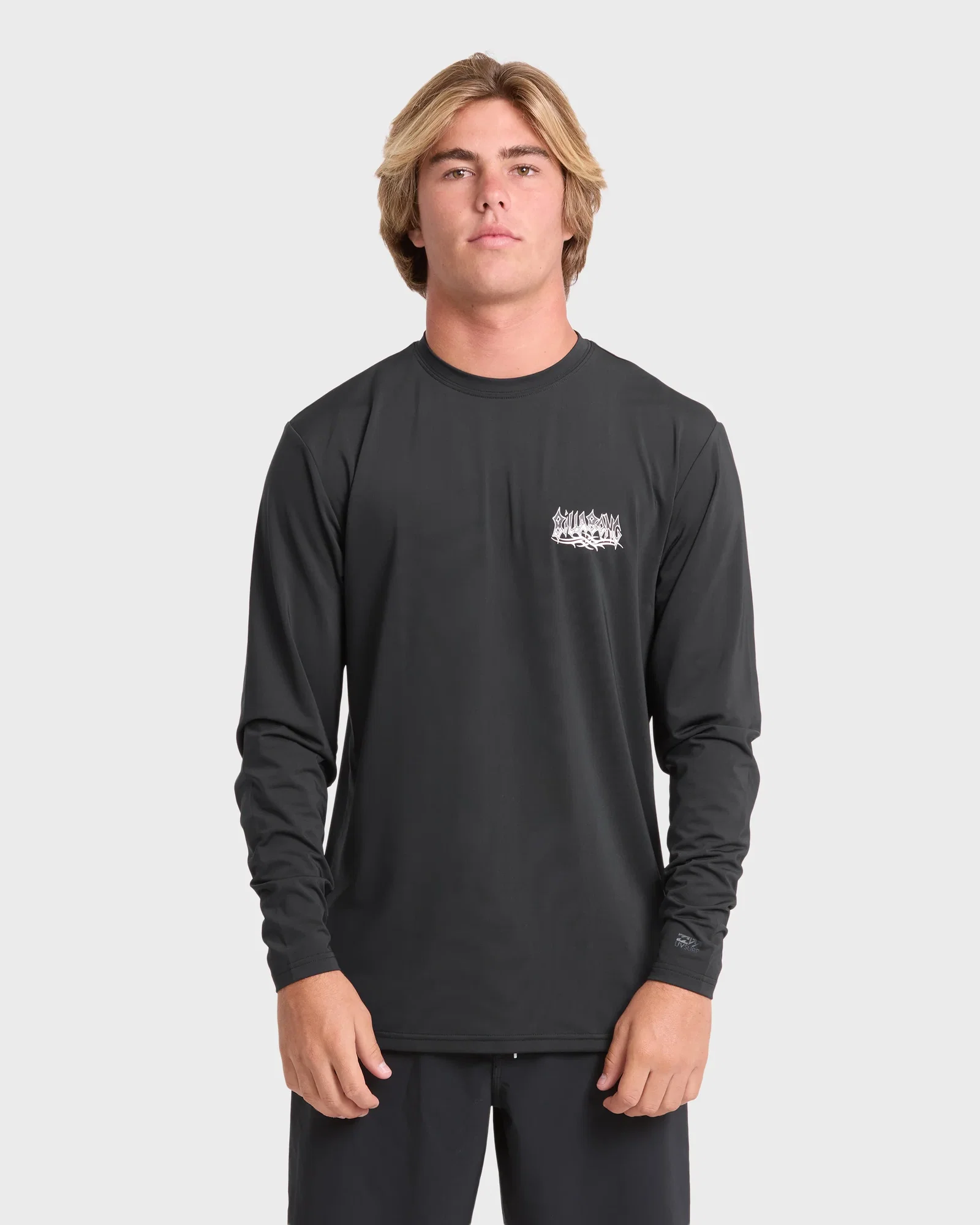 Image of Primo Pack Loose Fit Long Sleeve Surf Tee - Black