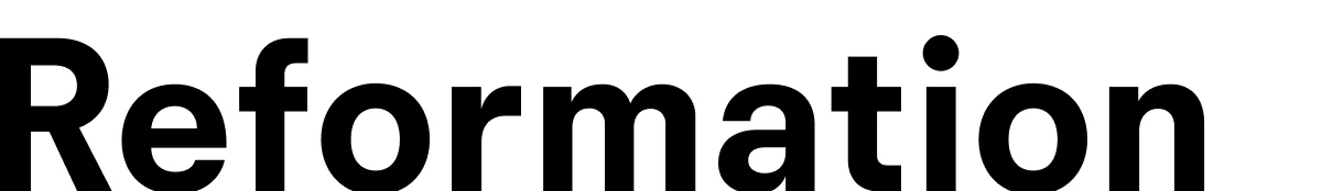 Reformation