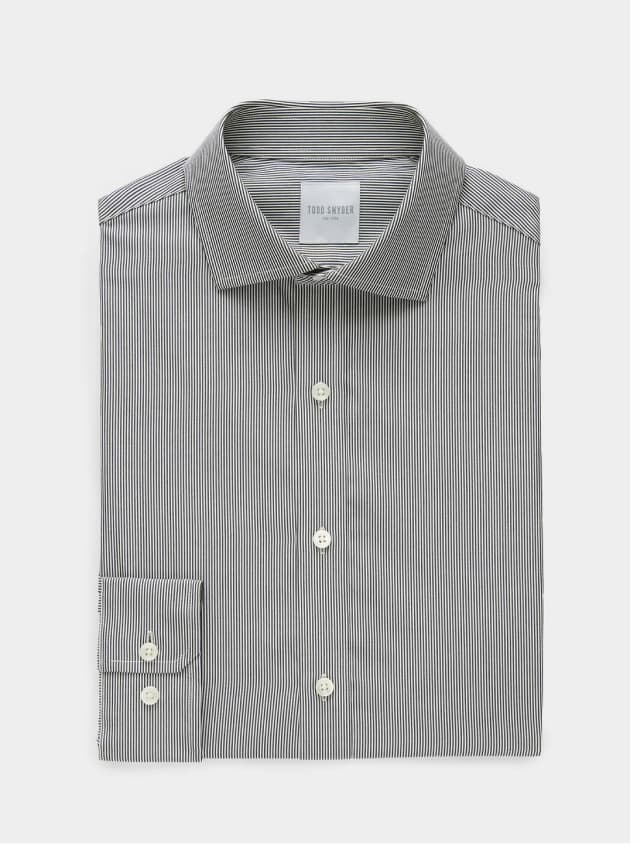 Cotton Spread Collar Dress Shirt