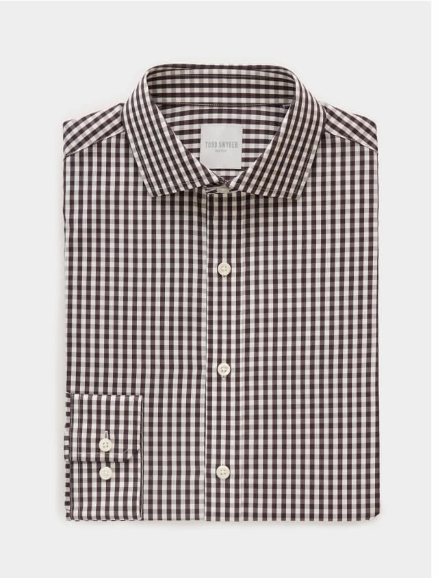 Cotton Spread Collar Dress Shirt