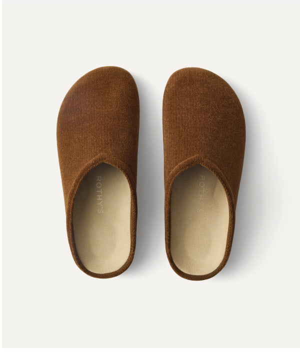 The Casual Clog ReVelvet Russet