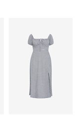 Shop the Abbie Short Sleeve Gingham Dress