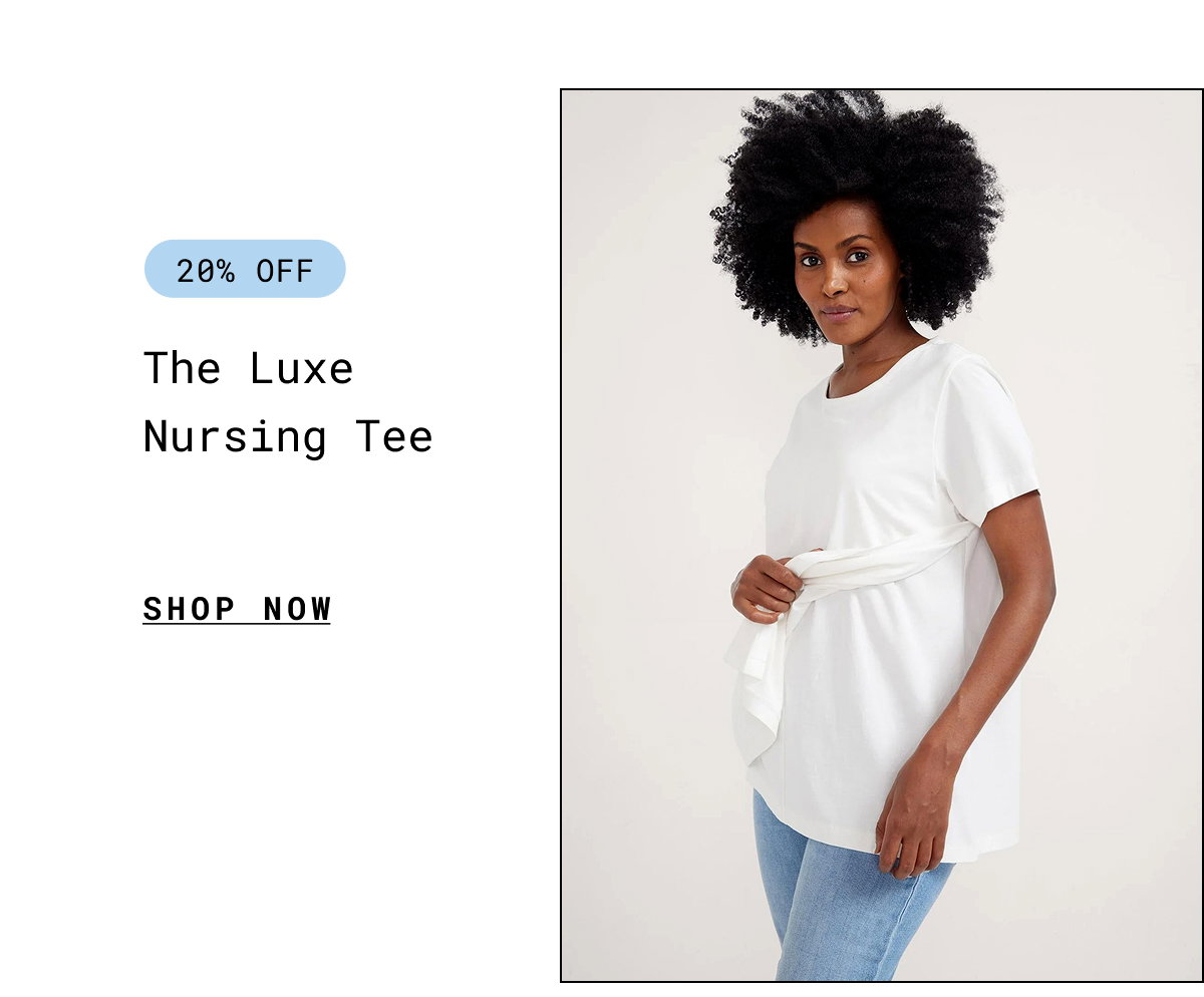 The Luxe Nursing Tee
