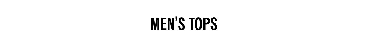 Men's Tops