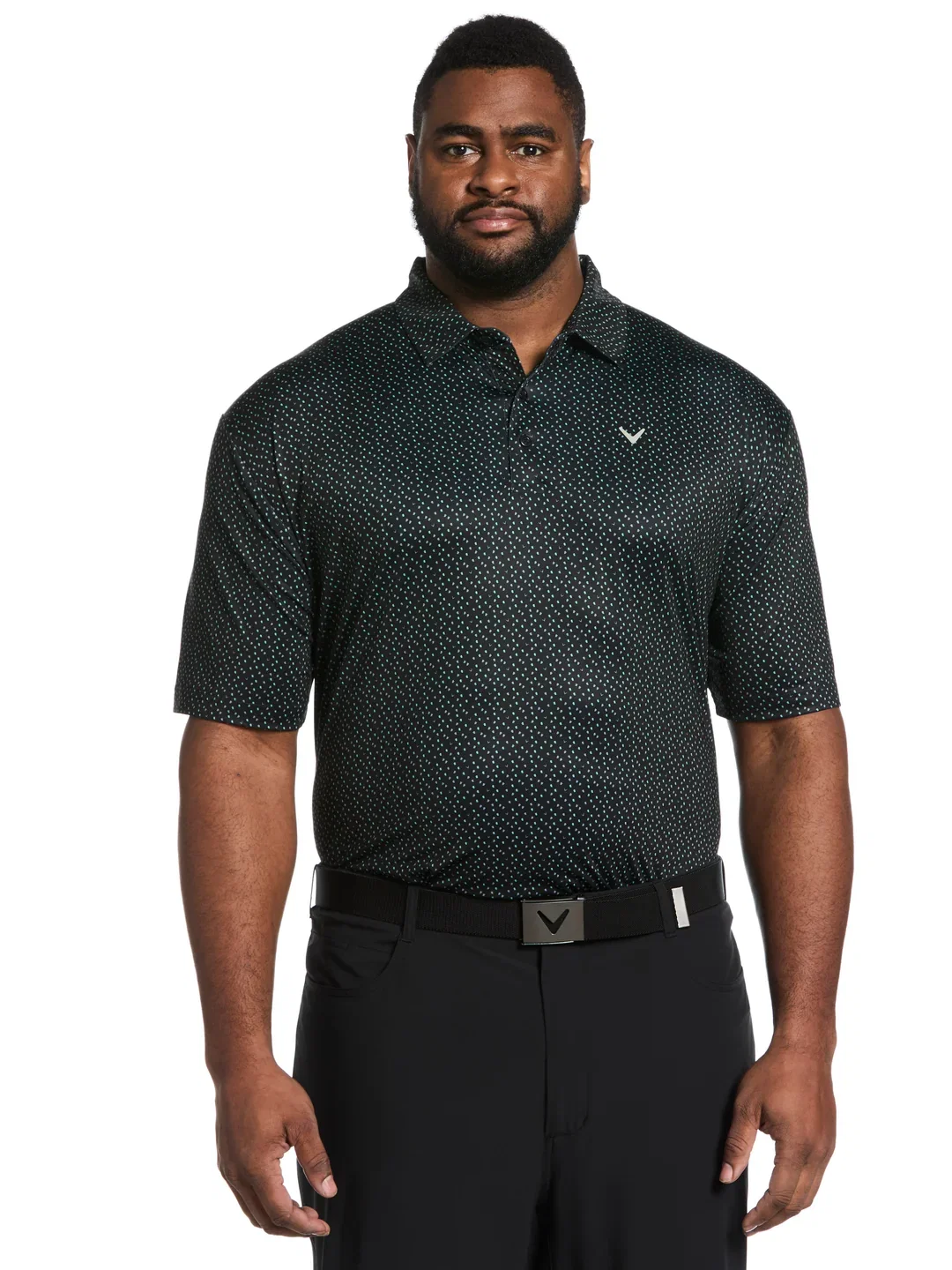 Big & Tall All Over Score Card Print Polo Big & Tall All Over Score Card Print Polo