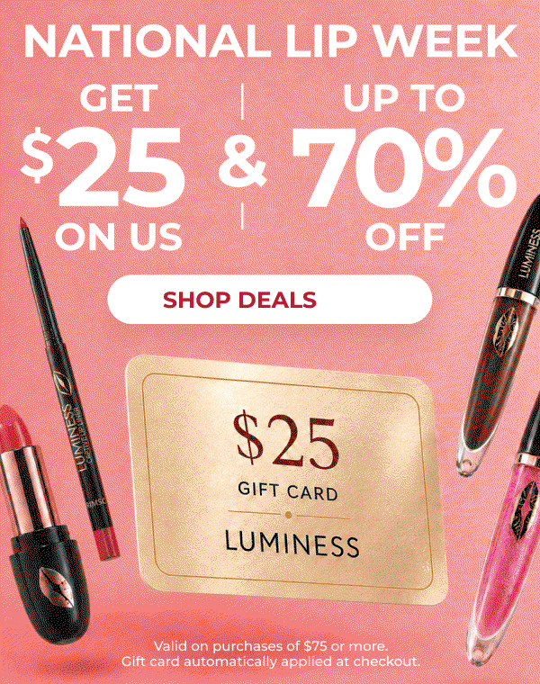 Get $25 on us + up to 70% OFF!