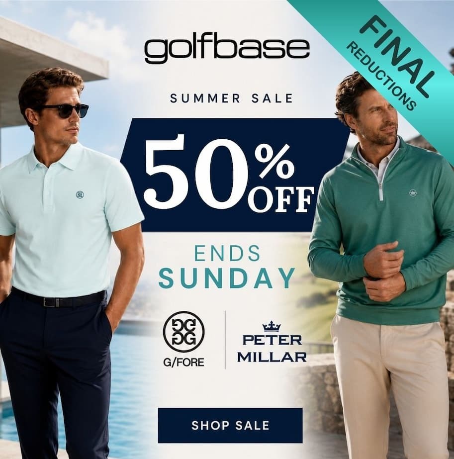 SALE ENDING: 50% Off Peter Millar & G/Fore