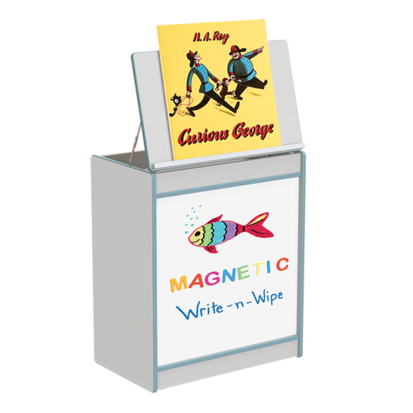 Rainbow Accents® Big Book Easel - Magnetic Write-n-Wipe