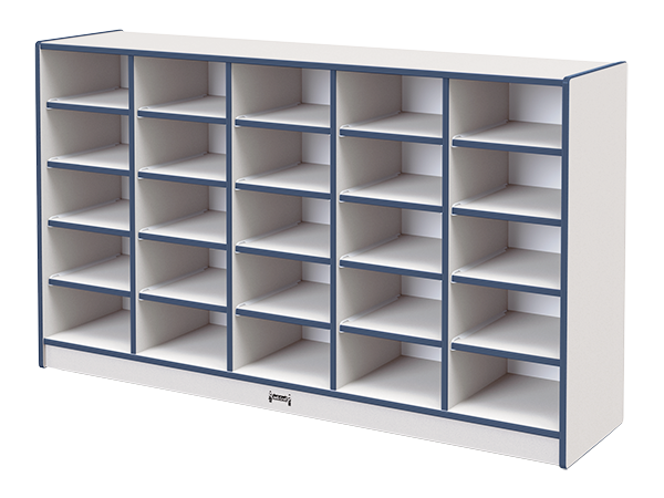 Rainbow Accents® 25 Tub Mobile Storage - without Tubs - Navy