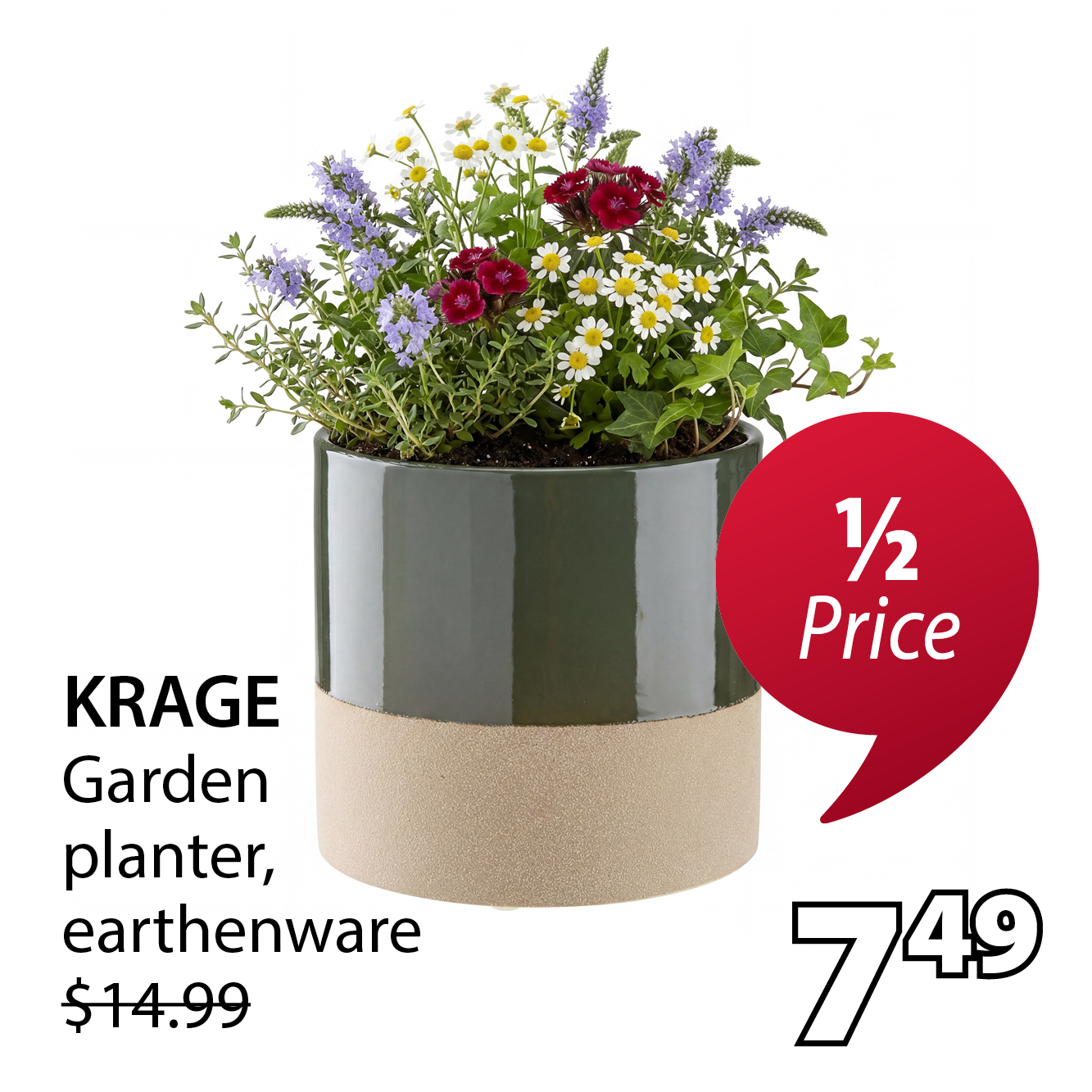 KRAGE Garden planter | 1/2 Price 
