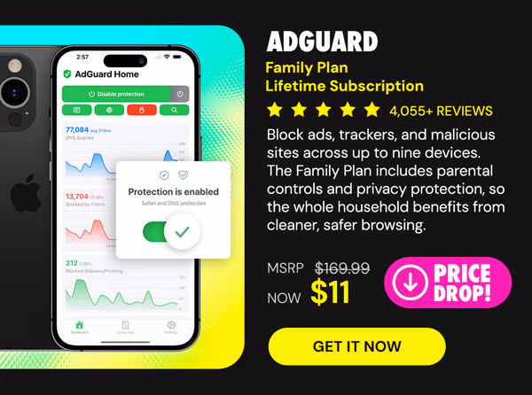 AdGuard Family Plan: Lifetime Subscription