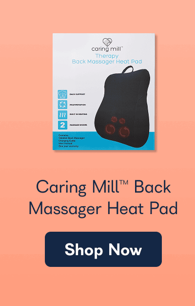 Caring Mill™ Back Massager Heat Pad