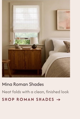 Curtarra Mina Roman Shades