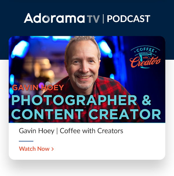 AdoramaTV Podcast | Gavin Hoey | Coffee with Creators