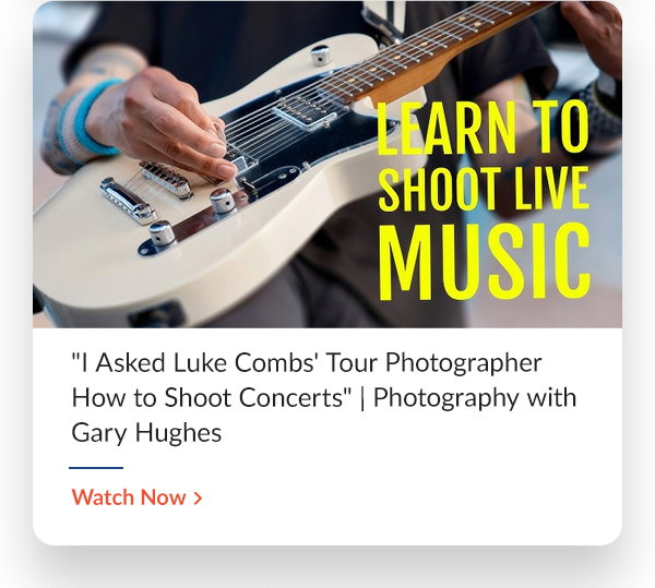 I Asked Luke Combs' Tour Photographer How to Shoot Concerts