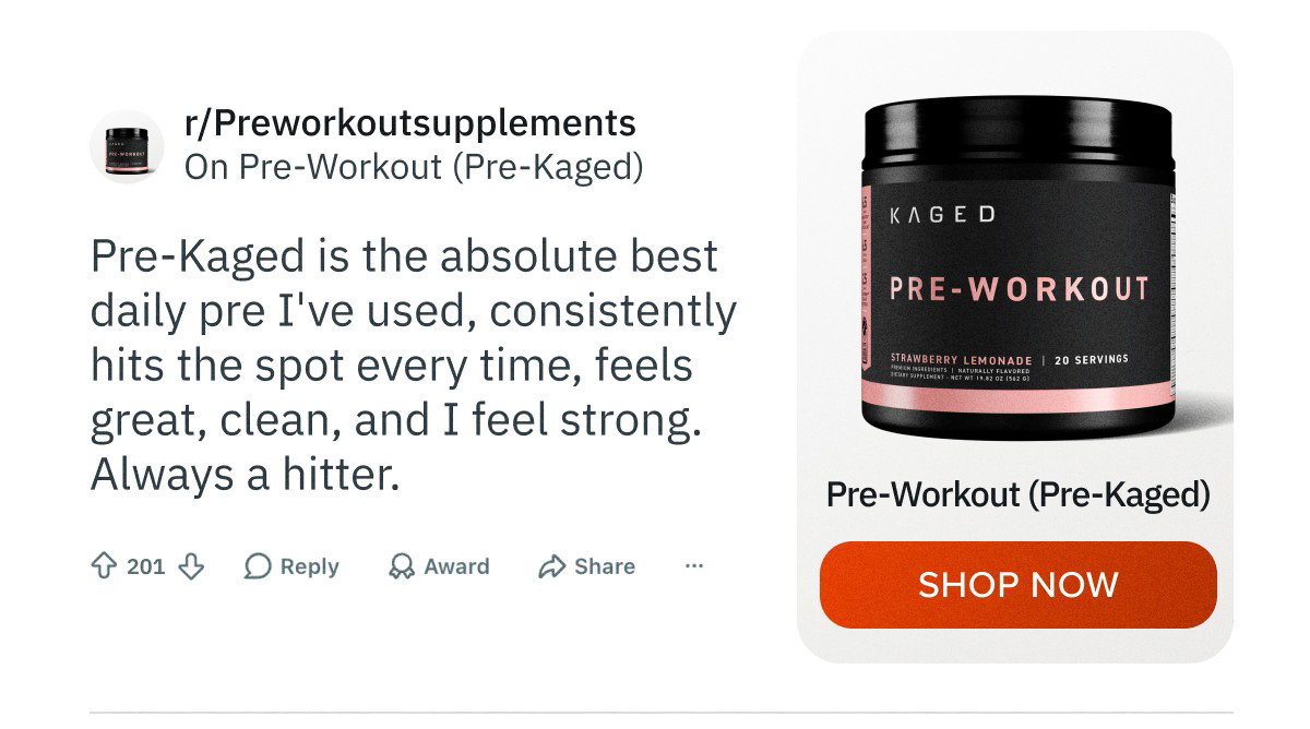 Pre-Workout (Pre-Kaged)