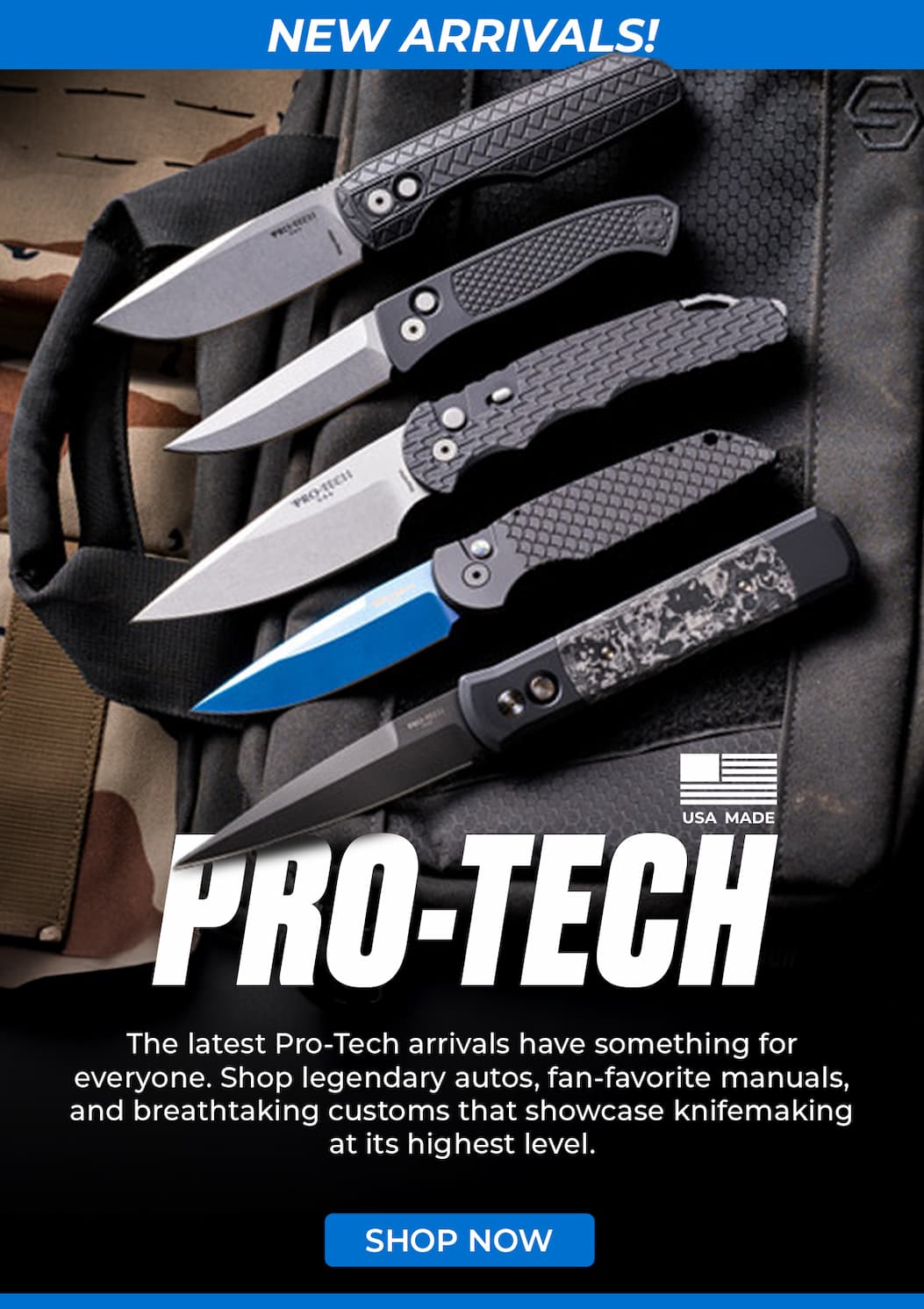 Pro-Tech New Arrivals