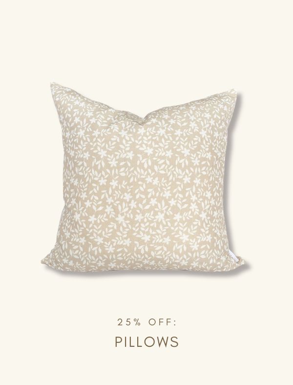 25% Off: Pillows